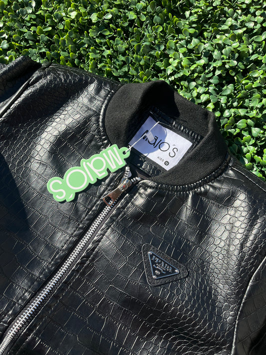 Campera eco cuero