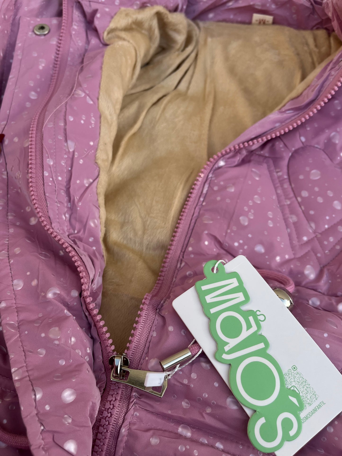 Camperón con cartera